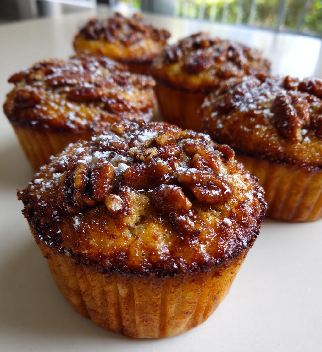 pecan pie muffins