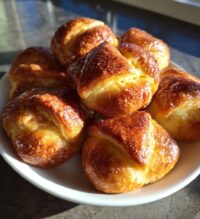 perfect peach dumplings