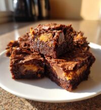 perfect snickers brownies