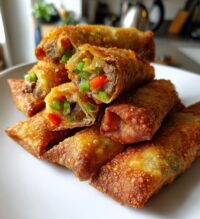 philly cheesesteak egg roll recipe
