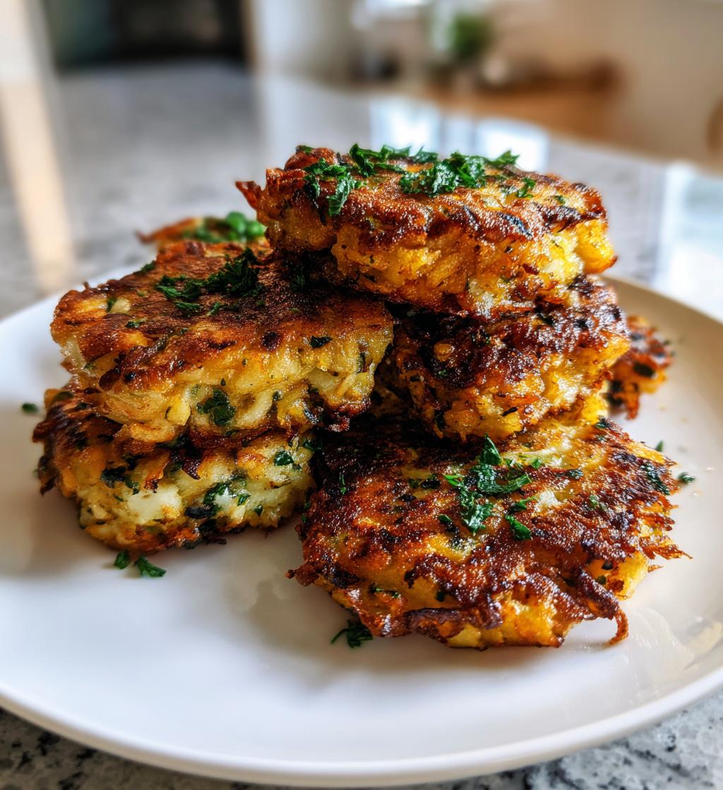 potato fritters - detail 1