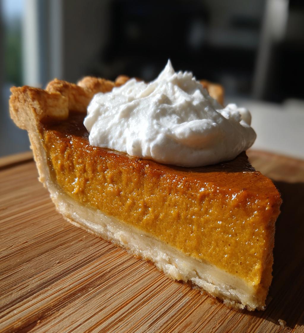 pumpkin cream pie