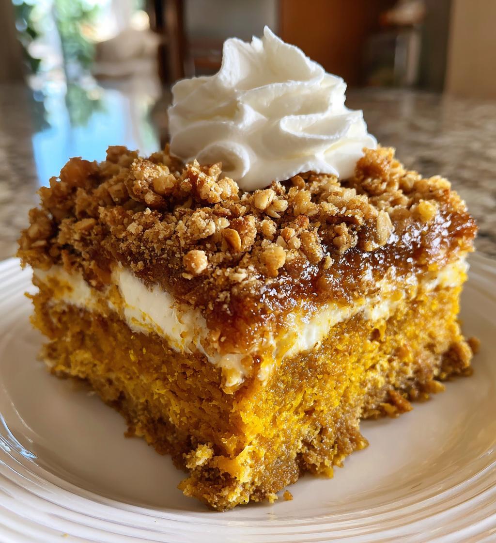 pumpkin crunch cake