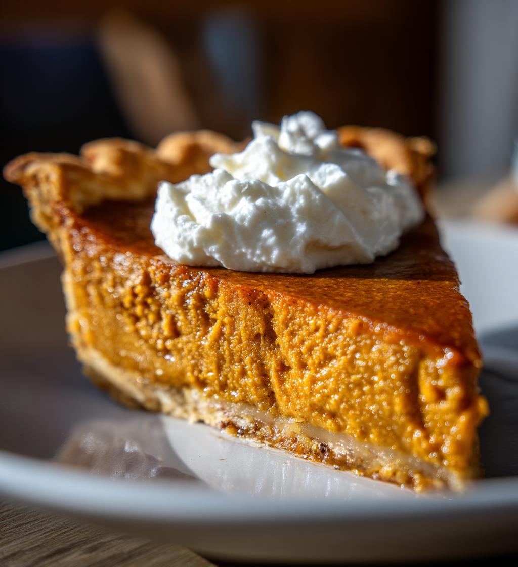 pumpkin pie thanksgiving