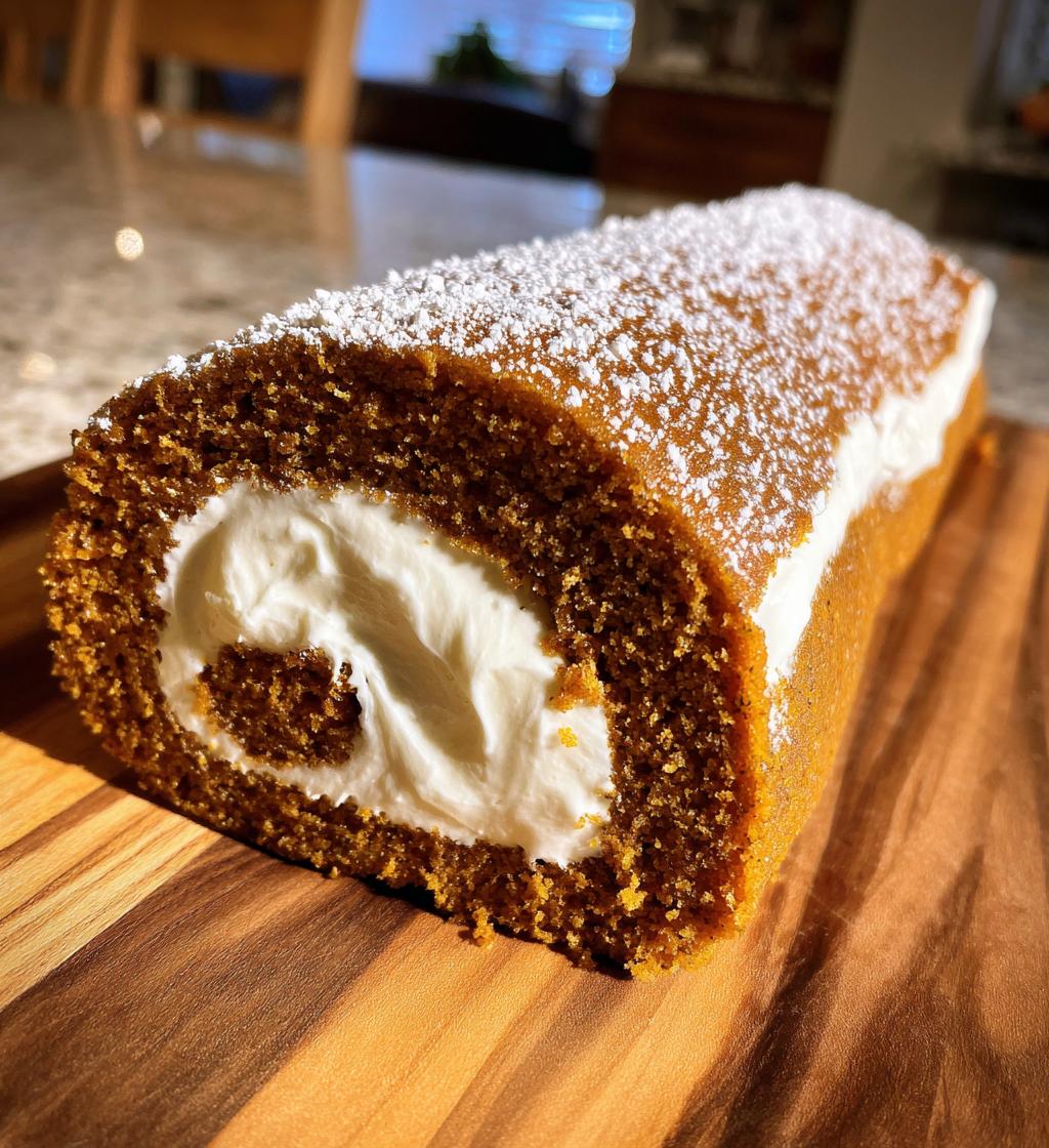 pumpkin roll recipe - detail 1
