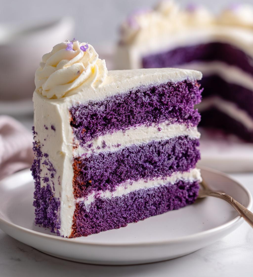 purple velvet cake recipe