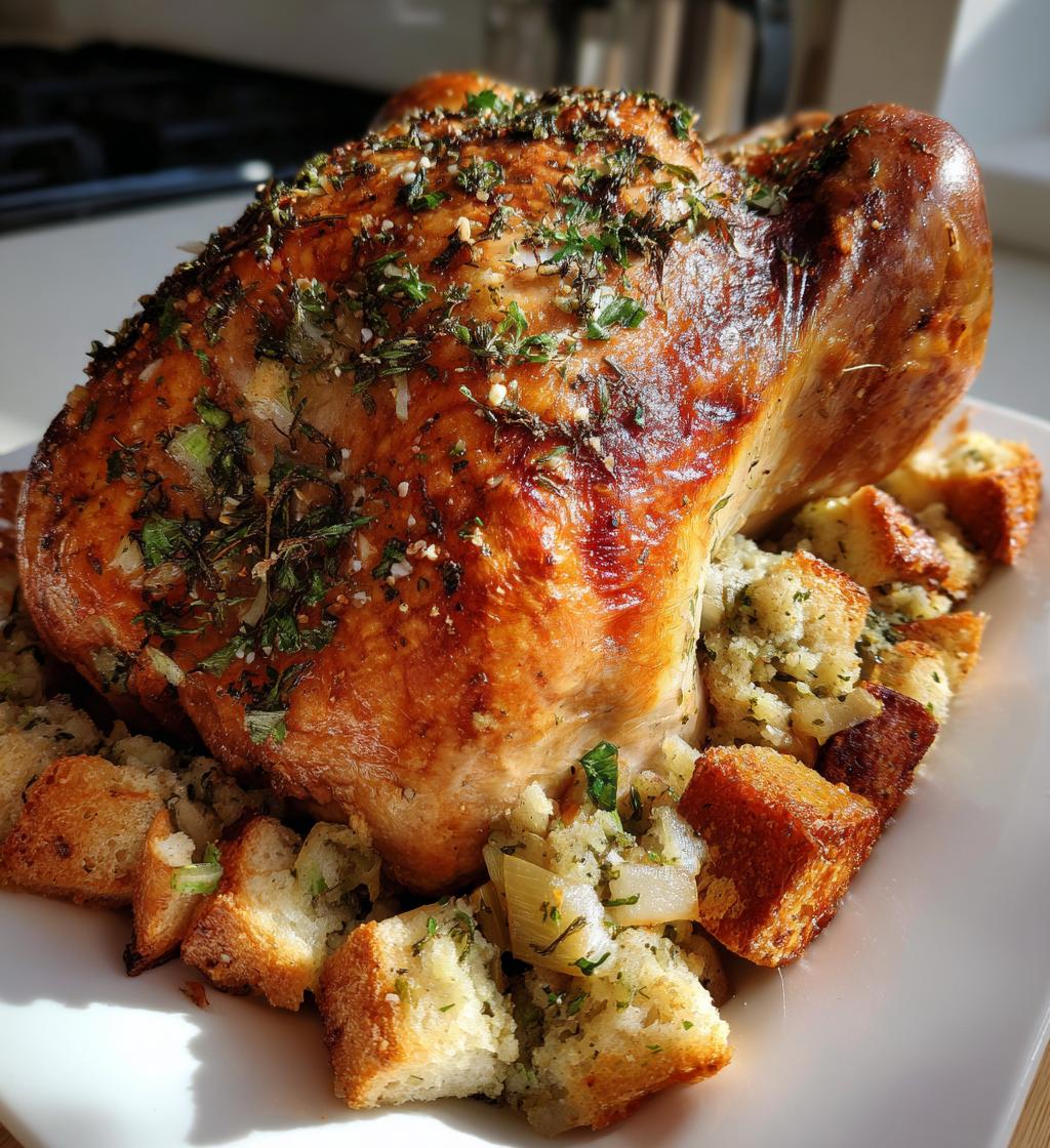 relleno para pavo thanksgiving