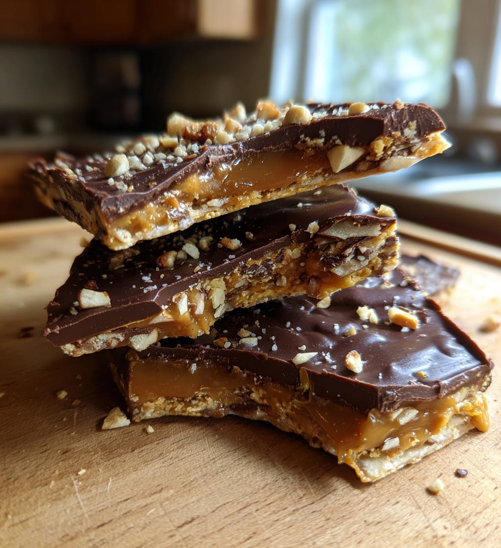 ritz cracker toffee - detail 1