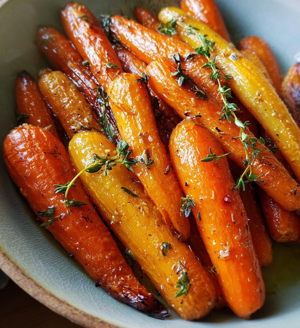 roasted carrots thanksgiving