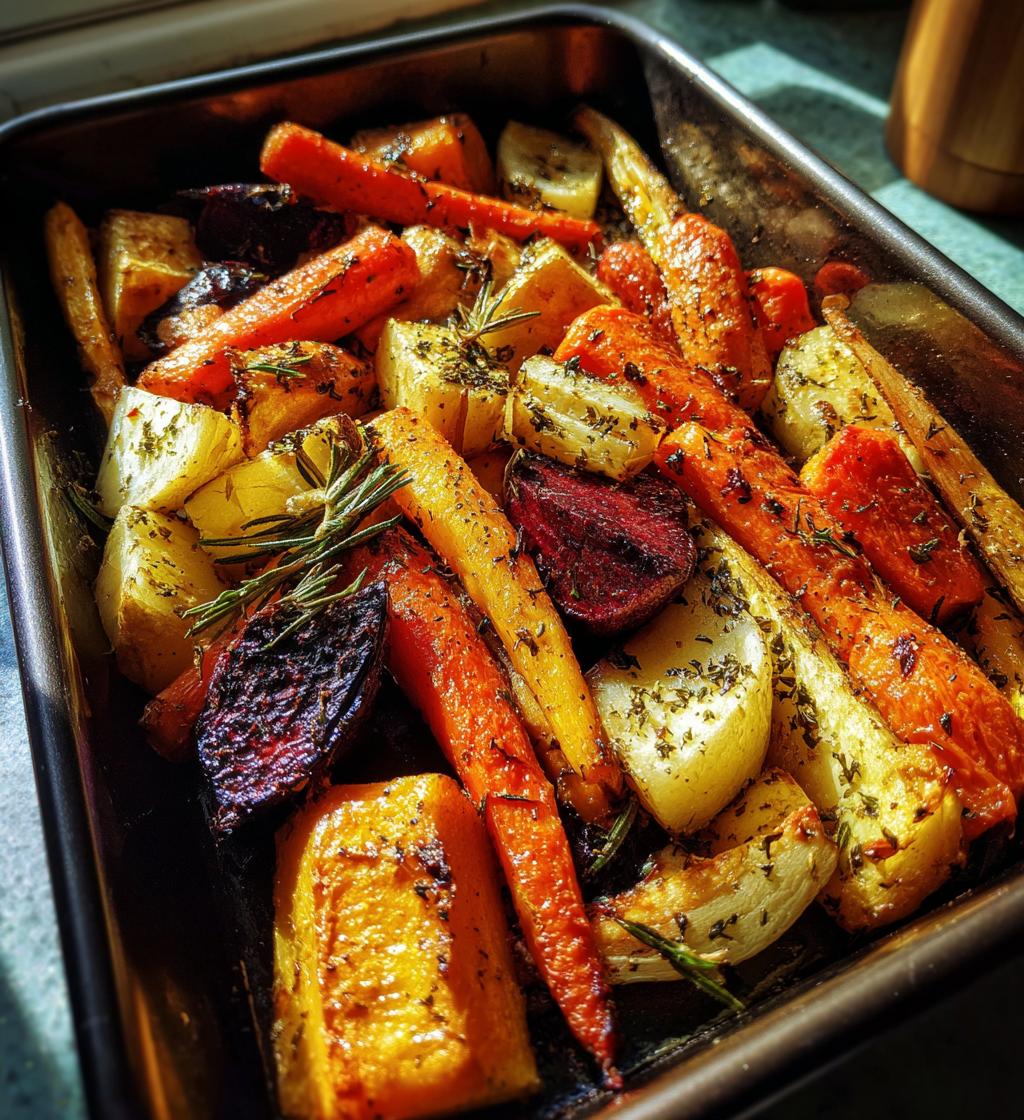 roasted root vegetables thanksgiving