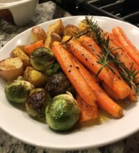roasted thanksgiving vegetables