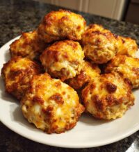 sausage balls with cream cheese