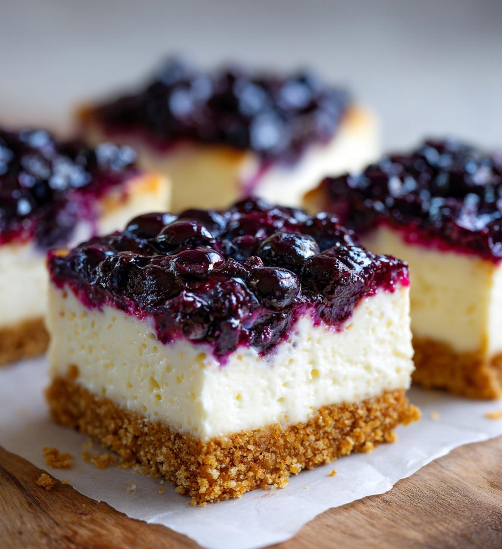 scrumptious blueberry cream cheese bars recipe - detail 1