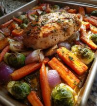 sheet pan thanksgiving dinner