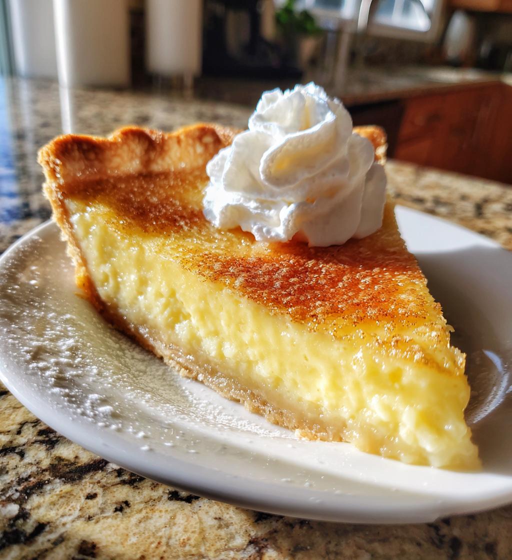 silky smooth easy recipe for custard pie - detail 1