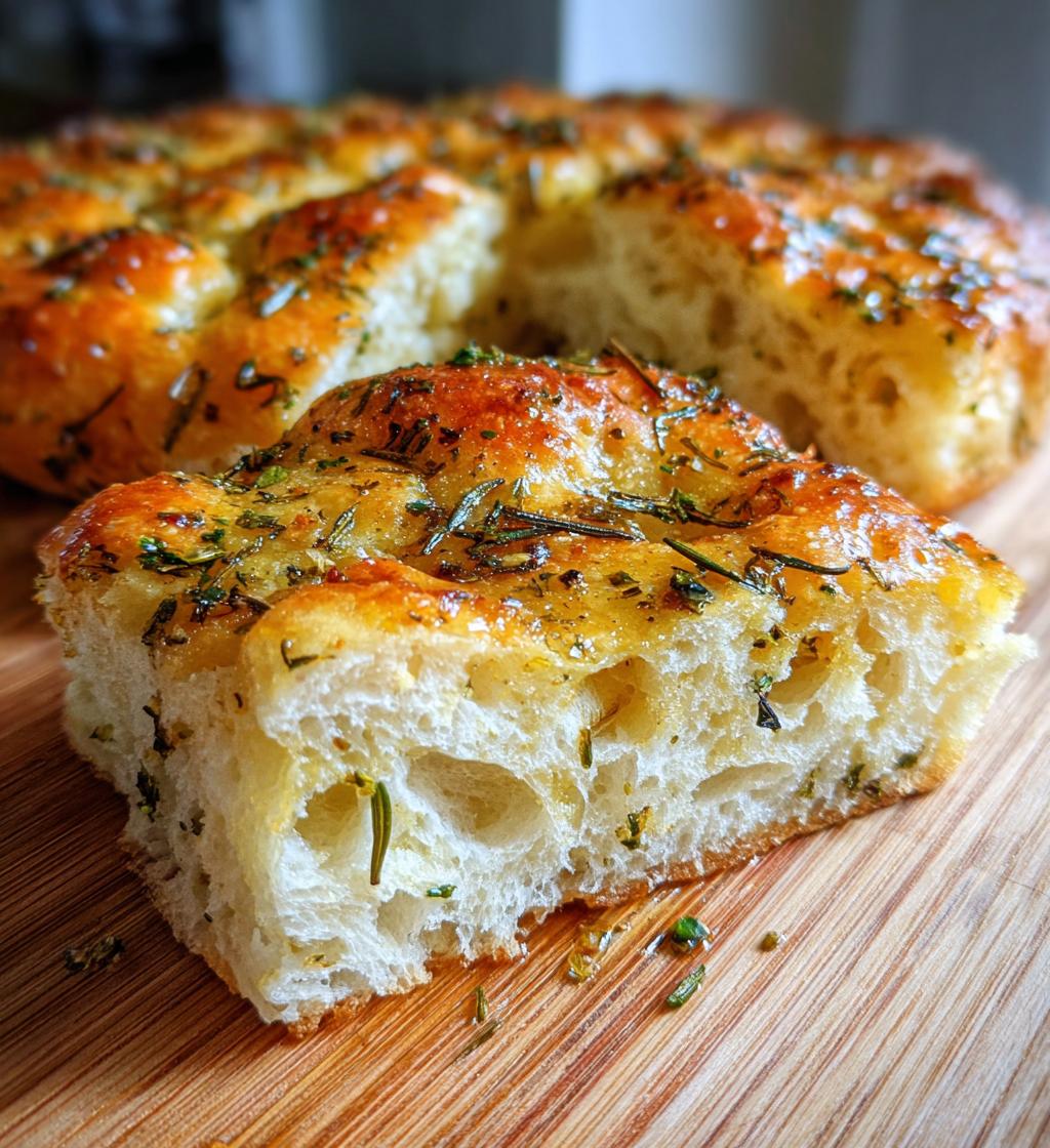 simple focaccia bread