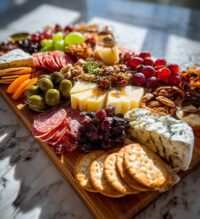 small thanksgiving charcuterie board