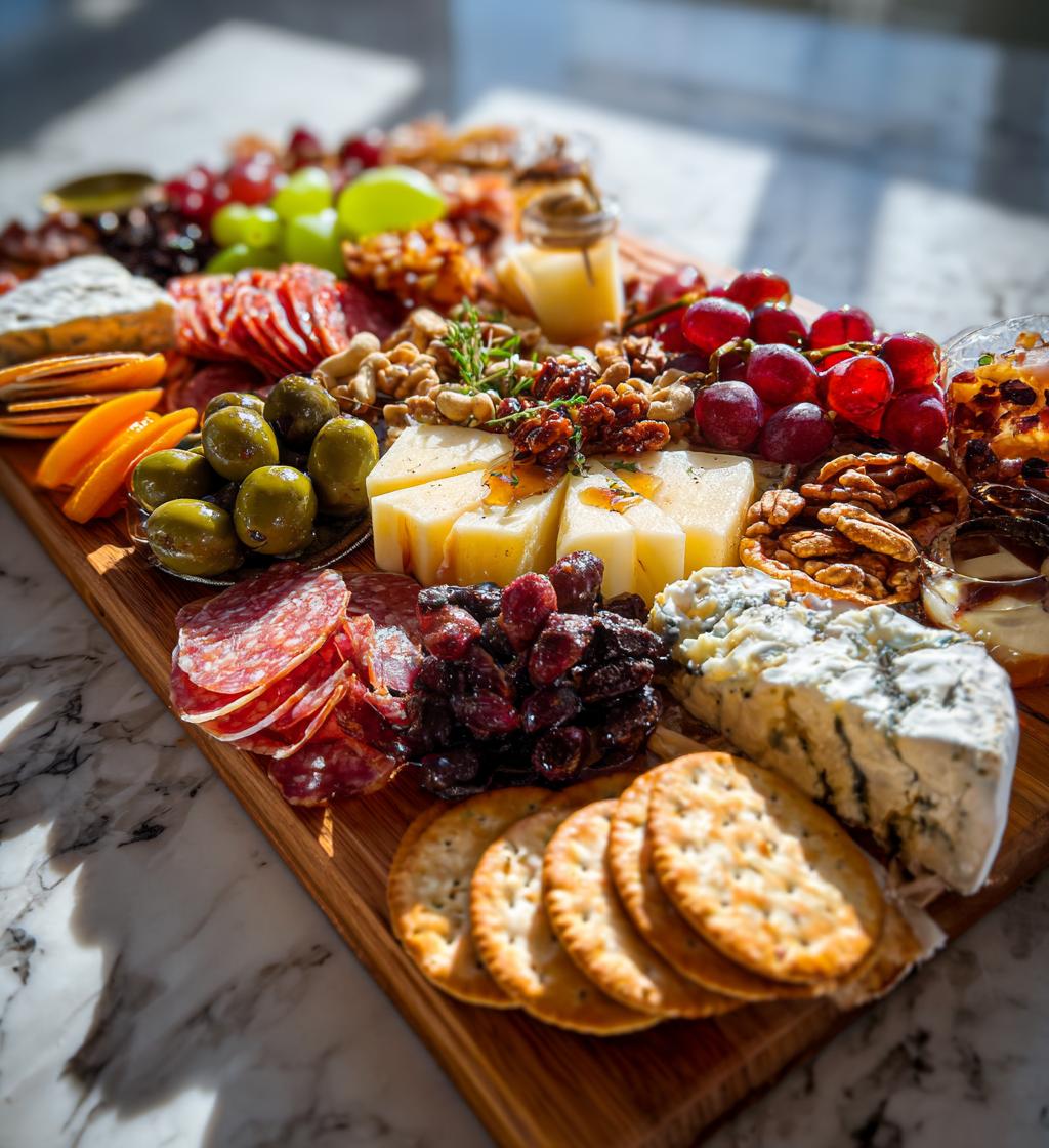 small thanksgiving charcuterie board