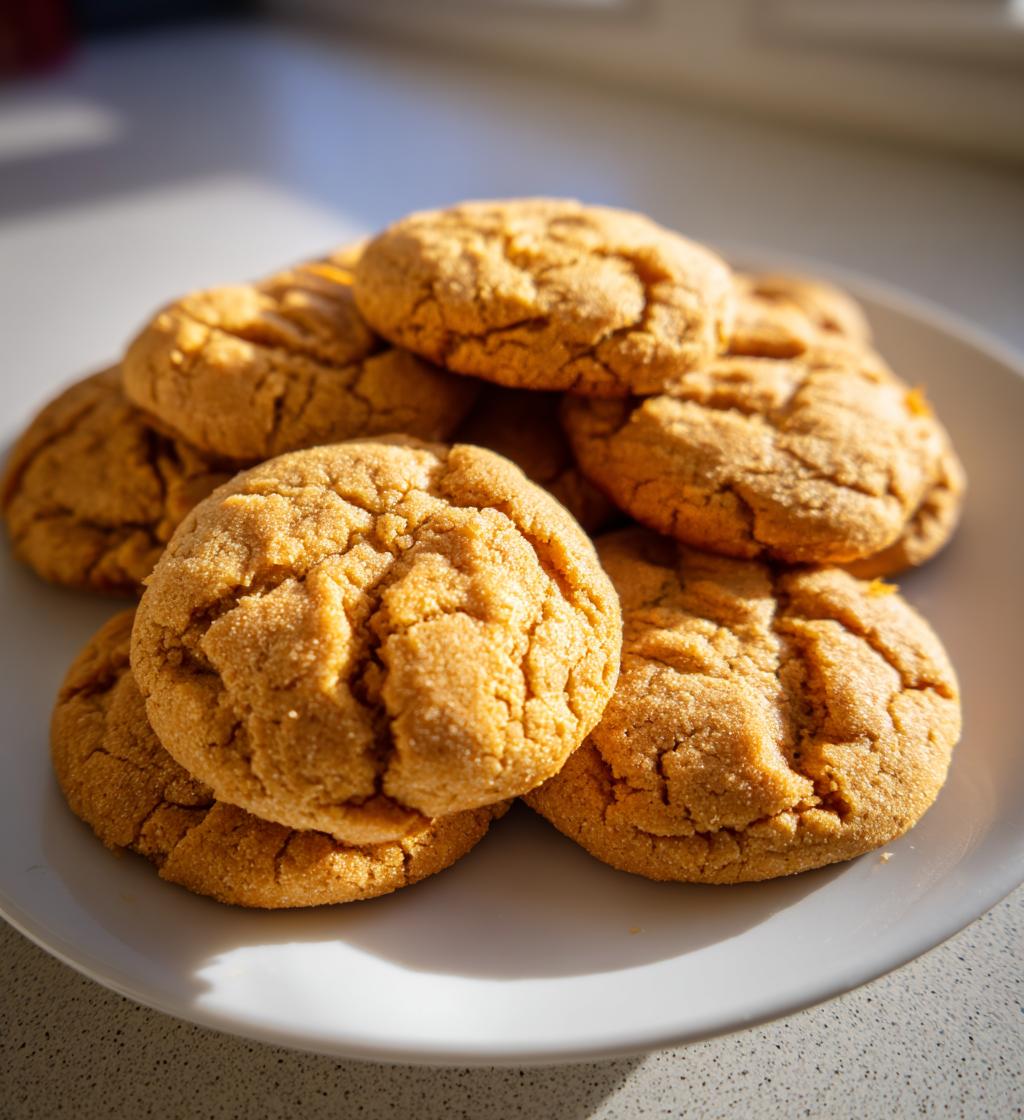 soft peanut butter cookies - detail 1