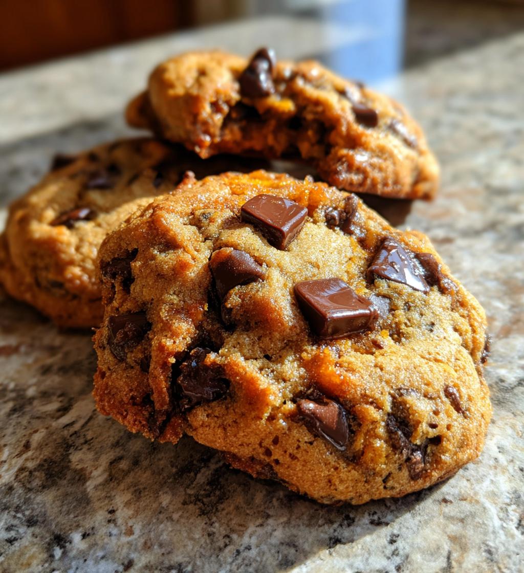 soft pumpkin chocolate chip cookies recipe