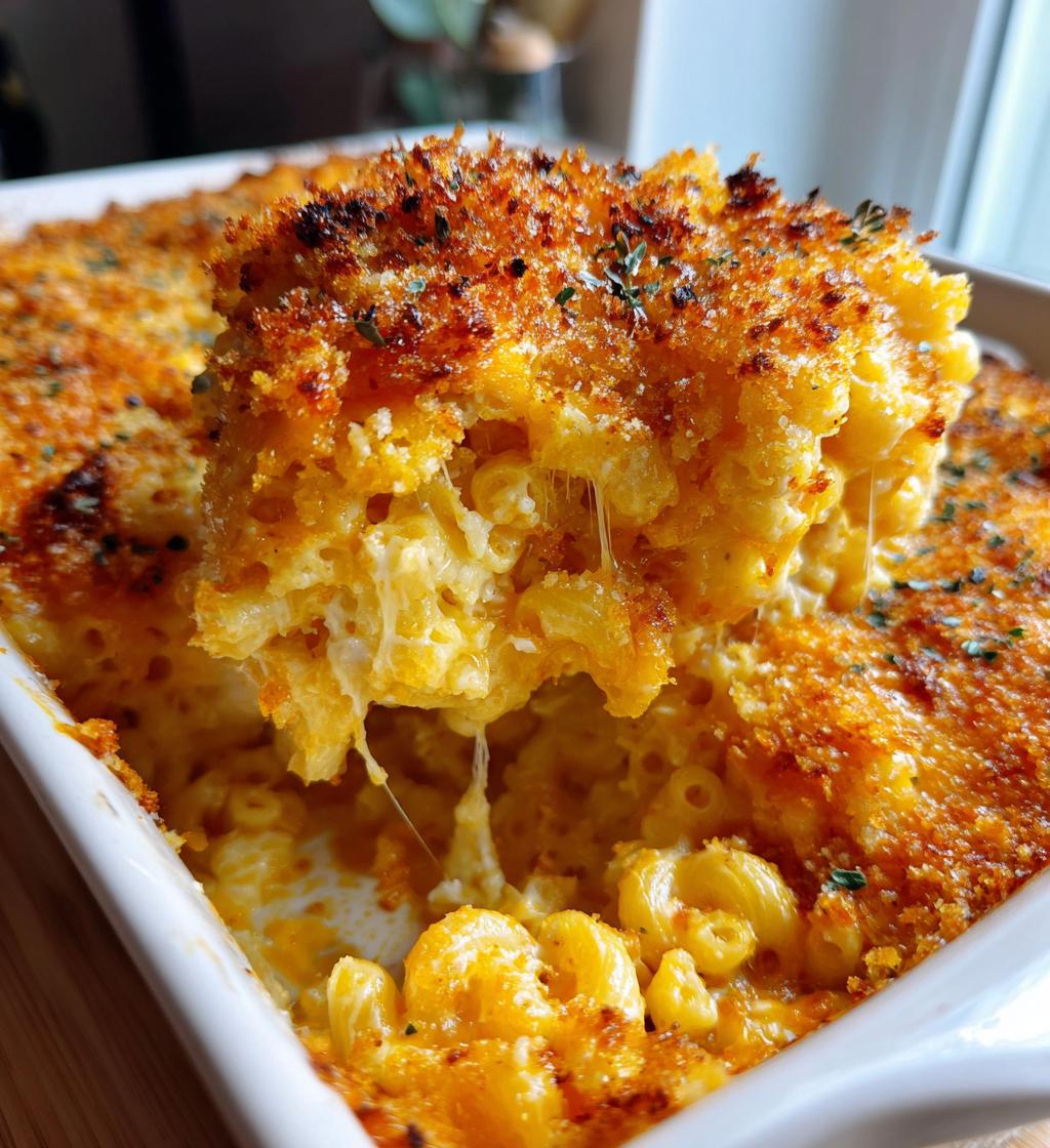 southern baked mac and cheese
