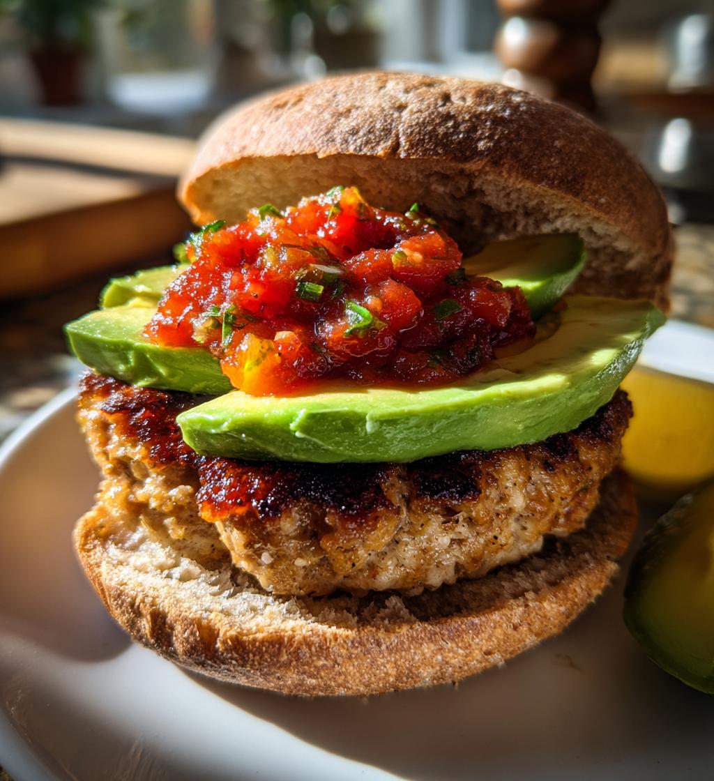 spicy southwest turkey burgers