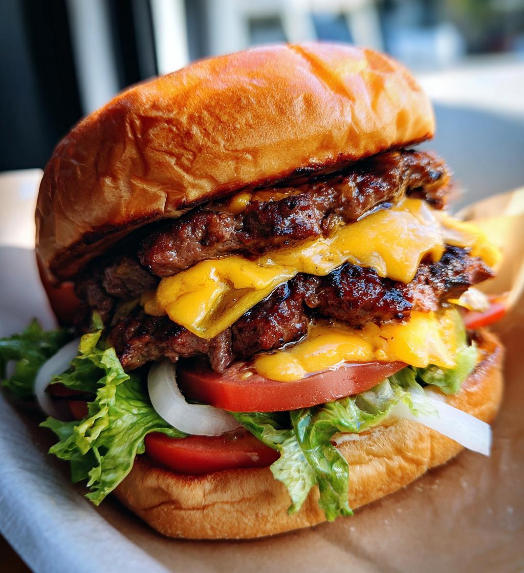 steak and shake garlic double steakburger recipe