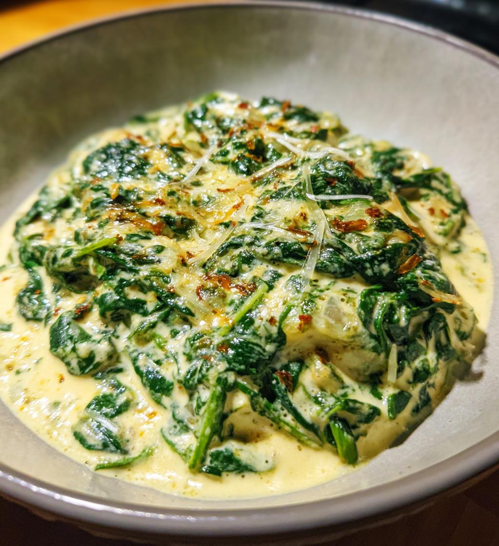 steakhouse creamed spinach rich creamy and irresistible