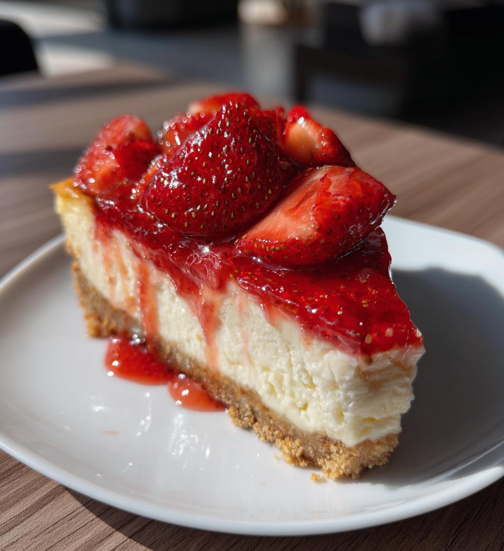 strawberry cheesecake