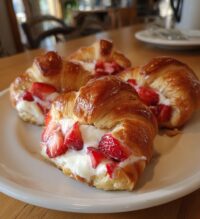 strawberry cream cheese rolls