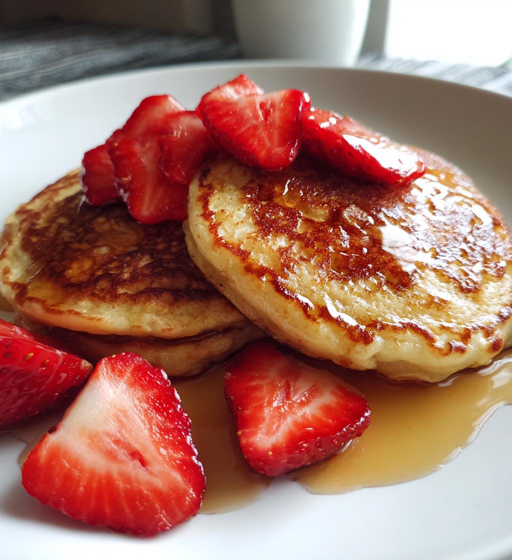 strawberry pancakes