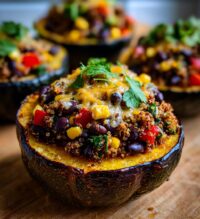 stuffed baked acorn squash recipe