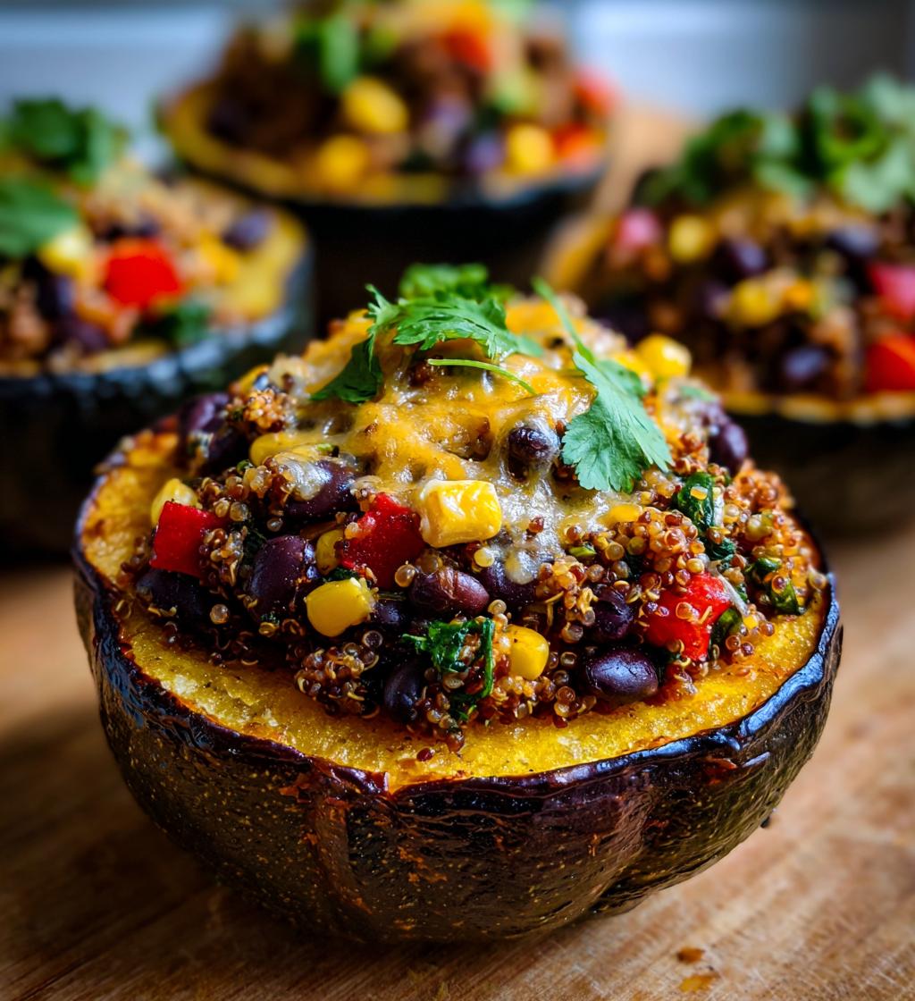 stuffed baked acorn squash recipe