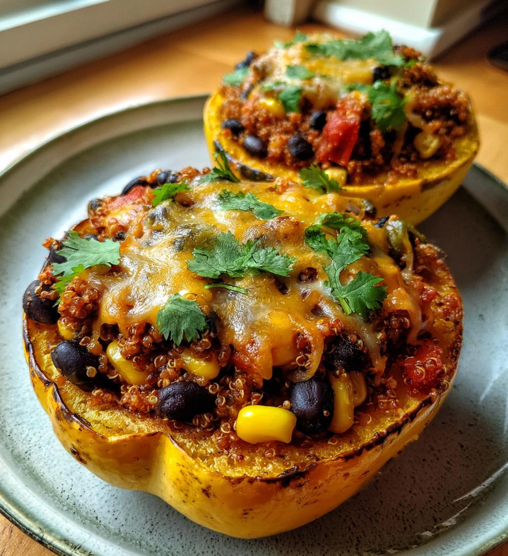 stuffed delicata squash