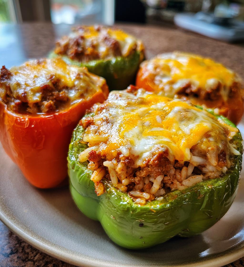 stuffed peppers - detail 1