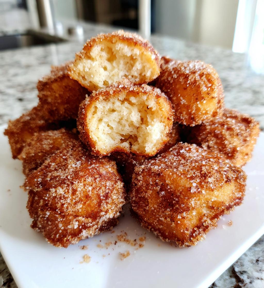 sweet and salty churro bites