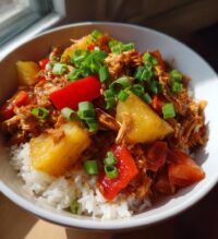 sweet hawaiian crockpot chicken a tropical delight