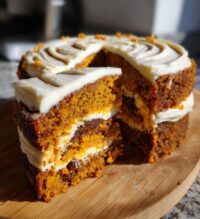 sweet potato cinnamon roll cake
