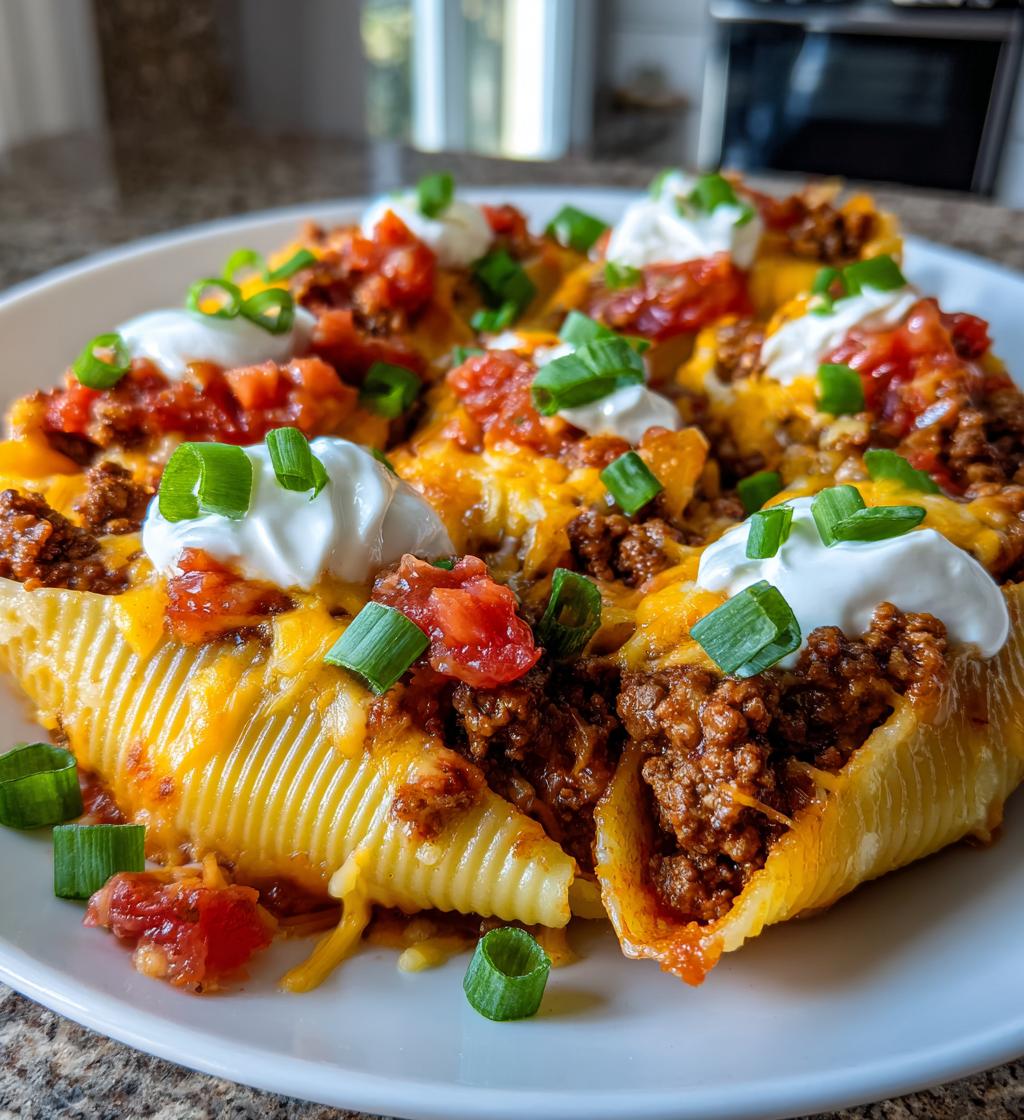 taco stuffed shells