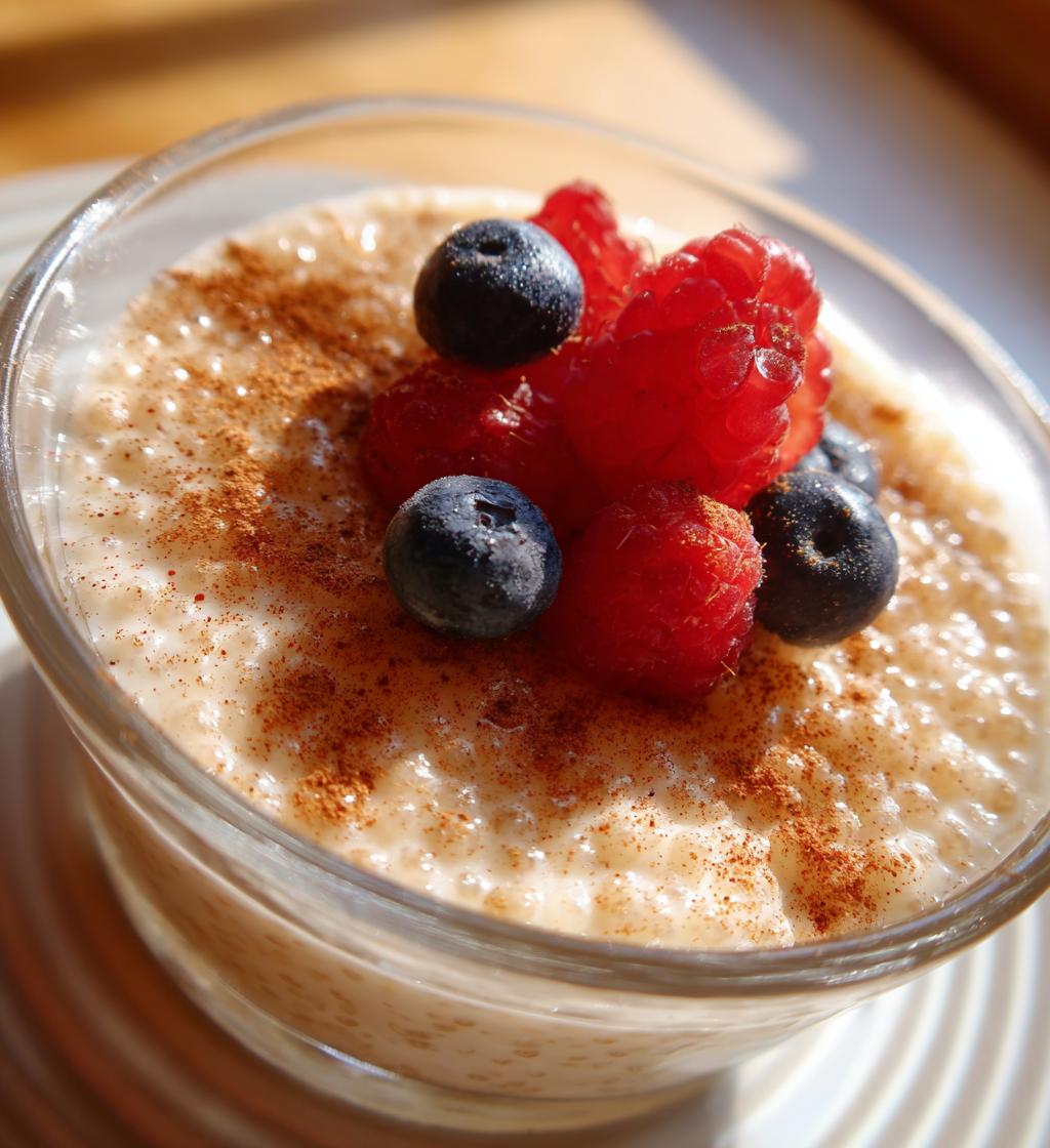 tapioca pudding