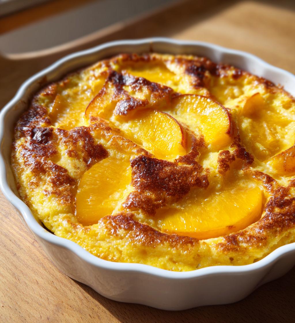 tennessee peach pudding