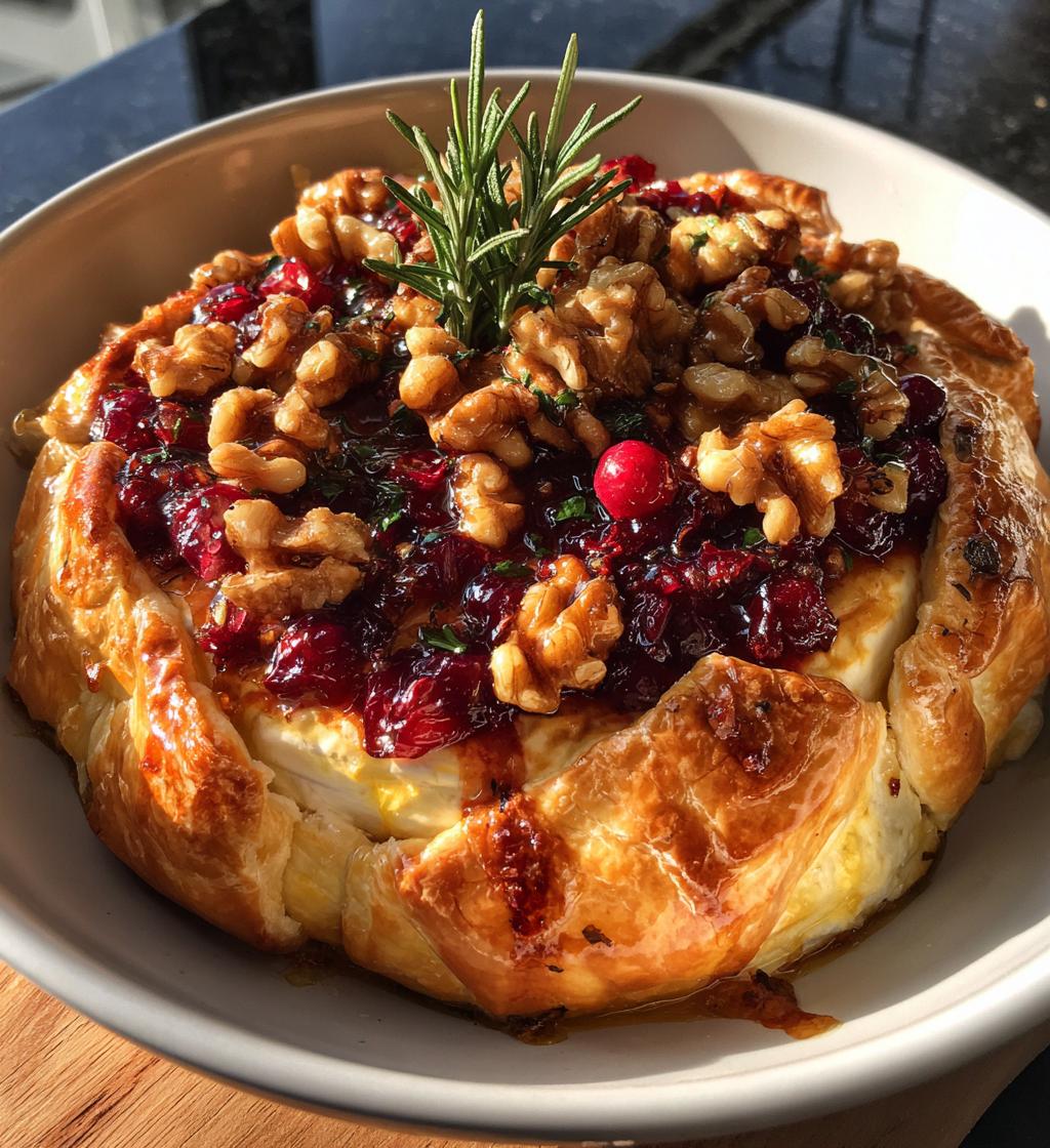 thanksgiving baked brie