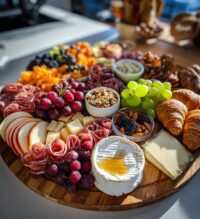 thanksgiving breakfast charcuterie board
