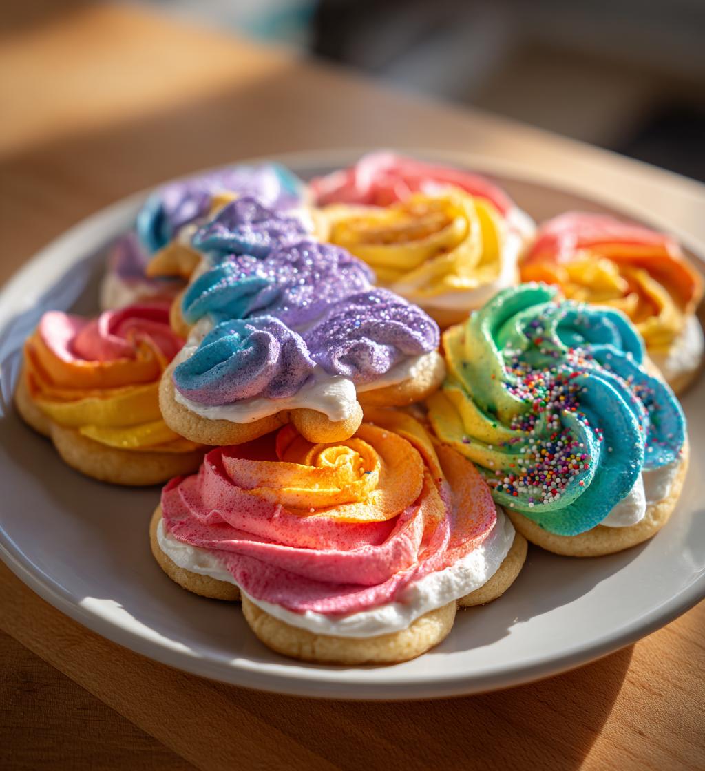 thanksgiving buttercream cookies