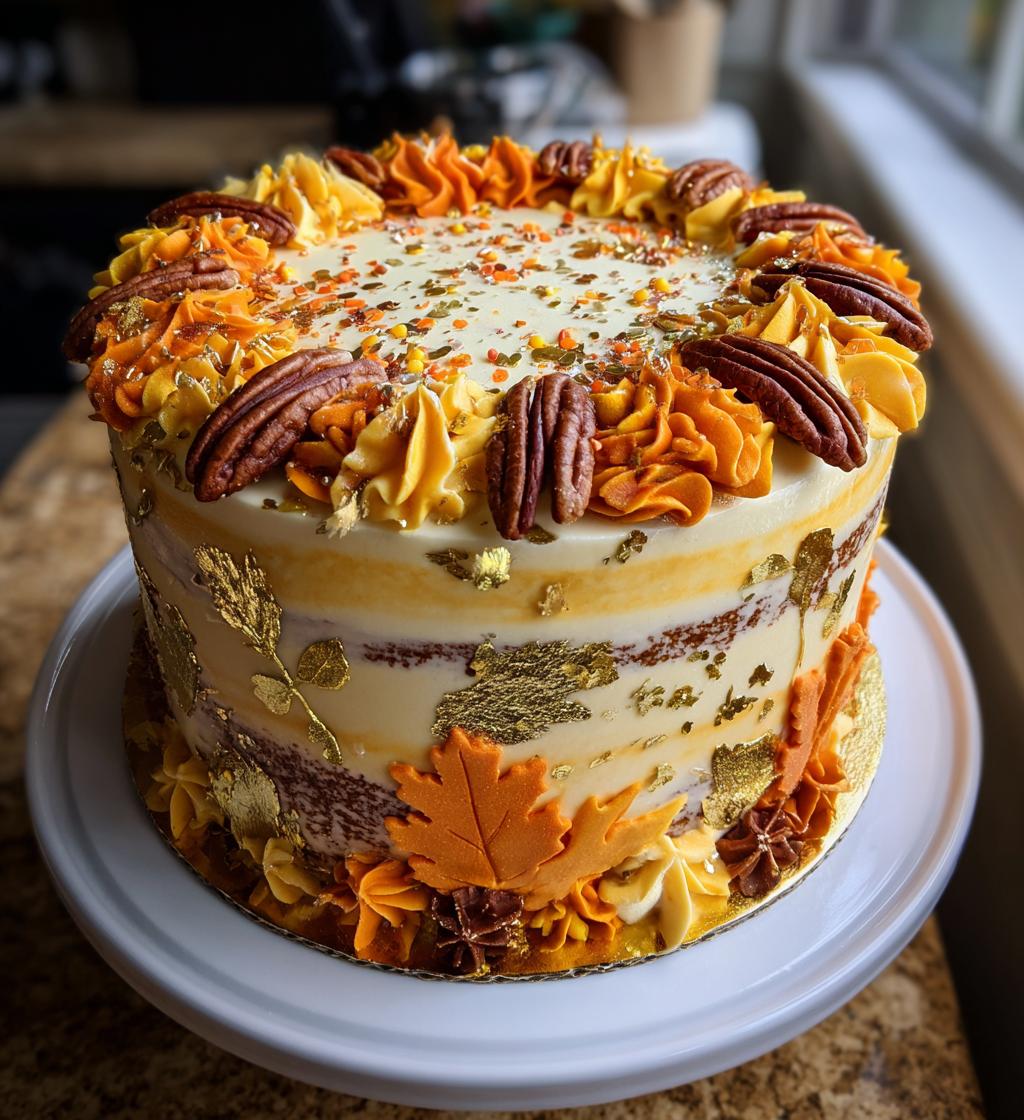 thanksgiving cakes decorating