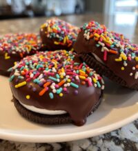 thanksgiving chocolate covered oreos