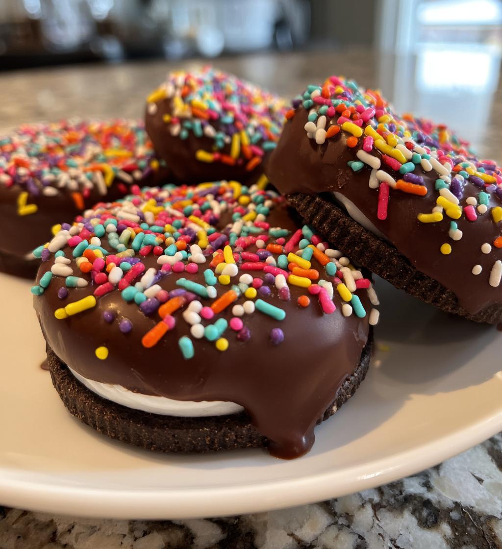 thanksgiving chocolate covered oreos