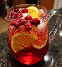 thanksgiving cocktails pitcher