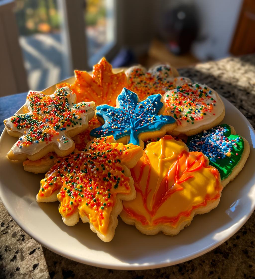 thanksgiving cookie decorating