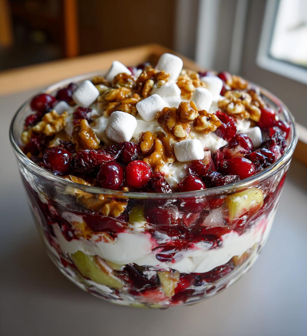 thanksgiving cranberry salad